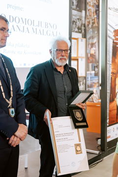 Prejemniki velike plakete občine Ravne Koroško domoljubno društvo Franja Malgaja